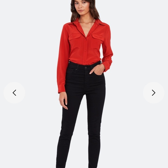 Equipment Silk Button Down XS NWOT - Picture 4 of 7